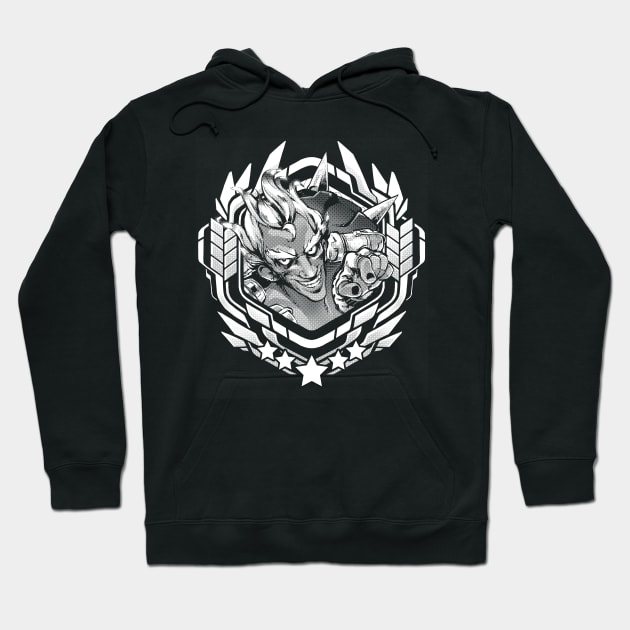 Junkrat Hoodie by RobotCatArt